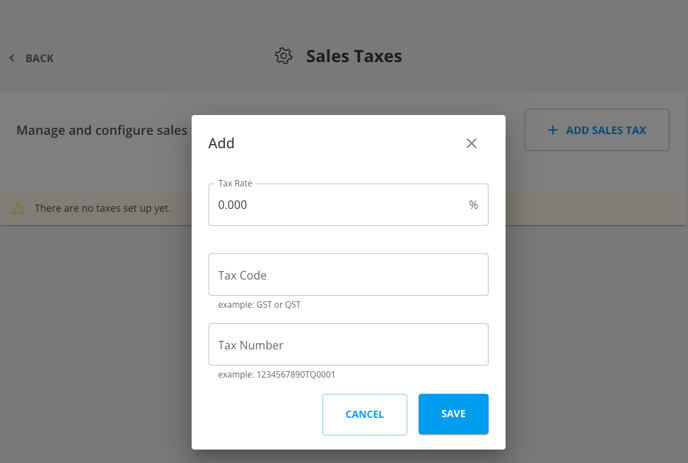 custom sales tax
